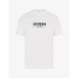 GUESS: Белая футболка 