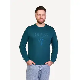GUESS: Синий свитшот 