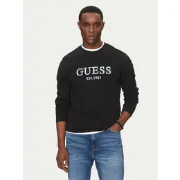 GUESS: Чёрный свитер 