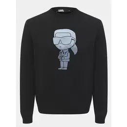 Karl Lagerfeld: Чёрный свитшот 