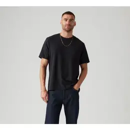 Levi's: Чёрная футболка 