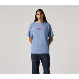 Levi's: Голубая футболка 