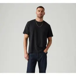 Levi's: Чёрная футболка 