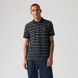 Levi's: Синее поло 