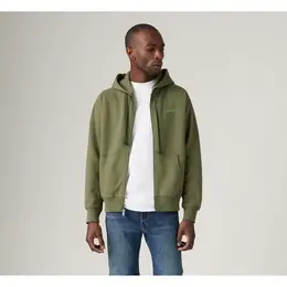 Levi's: Зелёная толстовка 