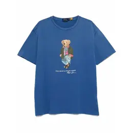 Polo Ralph Lauren: Синяя футболка 