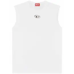 DIESEL: Белая футболка 