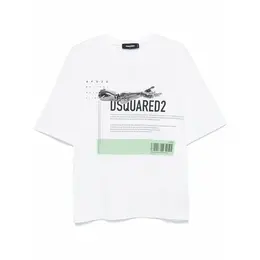 DSQUARED2: Белая футболка 