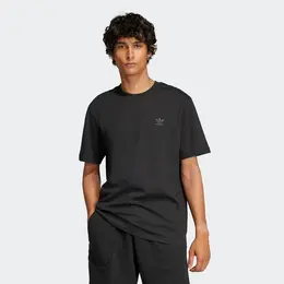 adidas: Чёрная футболка  Trefoil