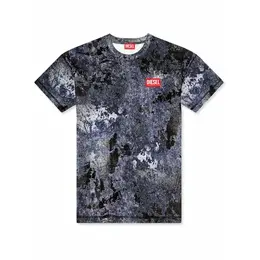 DIESEL: Чёрная футболка 