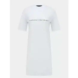 Armani Exchange: Белое платье 