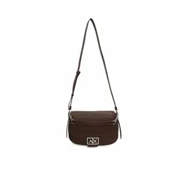 Armani Exchange: Коричневая сумка 