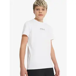 Fila: Белая футболка 