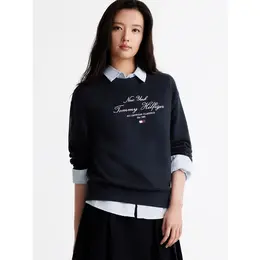 TOMMY HILFIGER: Тёмный свитшот 