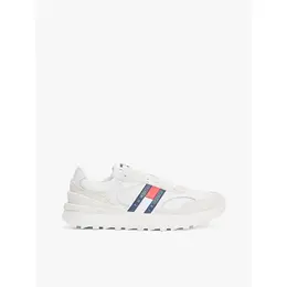 Tommy Jeans: Белые кроссовки 
