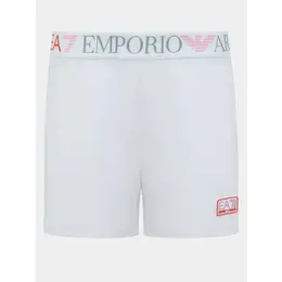 EA7 EMPORIO ARMANI: Белые шорты 