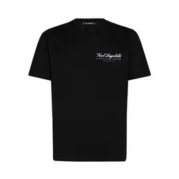 Karl Lagerfeld: Чёрная футболка  Karl