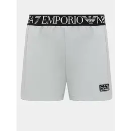 EA7 EMPORIO ARMANI: Серые шорты 