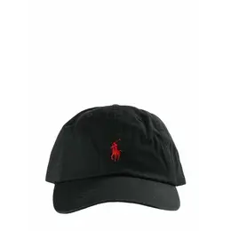 Polo Ralph Lauren: Чёрная кепка 