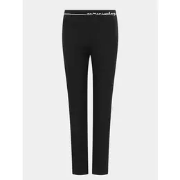 Armani Exchange: Чёрные брюки 