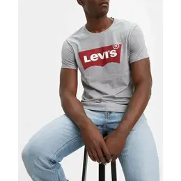 Levi's: Серая футболка 