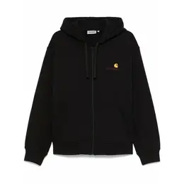 Carhartt WIP: Чёрная толстовка  American