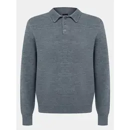 Armani Exchange: Серый свитер 