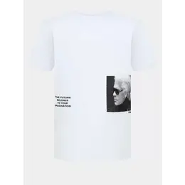 Karl Lagerfeld: Белая футболка 