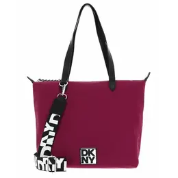 DKNY: Бордовая сумка 