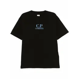 C.P. COMPANY: Чёрная футболка 
