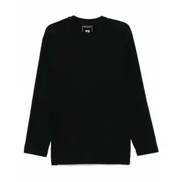 Y-3: Чёрный свитшот 