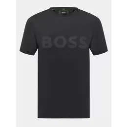 BOSS: Чёрная футболка 