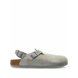 Birkenstock: Бежевые сандалии 