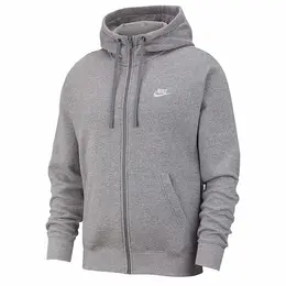 NIKE: Серая толстовка  Club