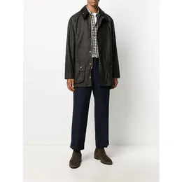 Barbour: Коричневое пальто  Beaufort