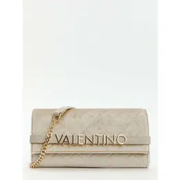 Valentino: Бежевая сумка 