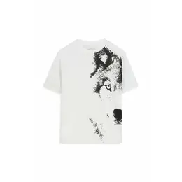 Armani Exchange: Белая футболка 