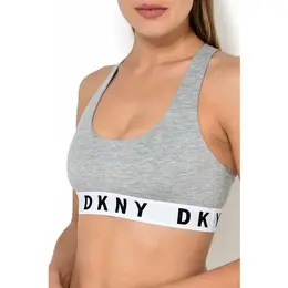 DKNY: Серый бюстгальтер 