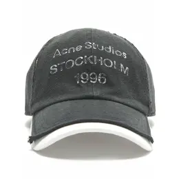Acne Studios: Чёрная кепка 