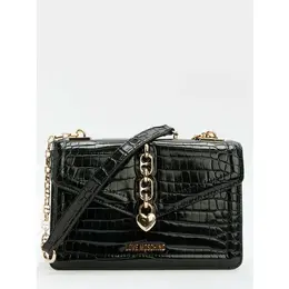 LOVE MOSCHINO: Чёрная сумка 