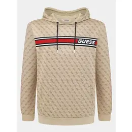 GUESS: Бежевая толстовка 