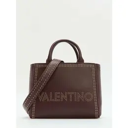 Valentino: Бордовая сумка 