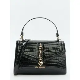 LOVE MOSCHINO: Чёрная сумка 