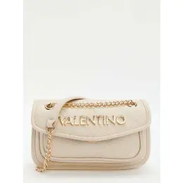 Valentino: Бежевая сумка 