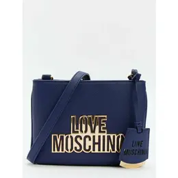 LOVE MOSCHINO: Синяя сумка 