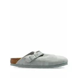 Birkenstock: Зелёные сабо  Boston