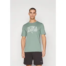 PUMA: Зелёная футболка 