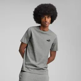 PUMA: Серая футболка  Ess