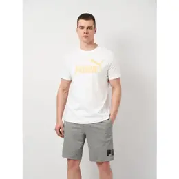 PUMA: Белая футболка  Ess