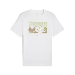 PUMA: Белая футболка 
